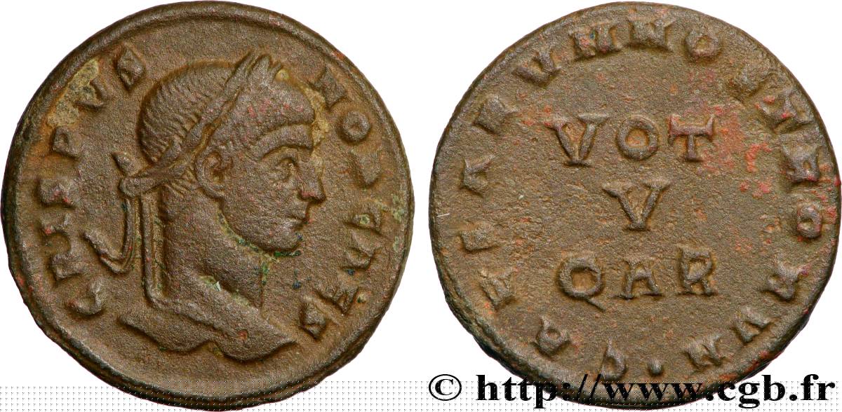 CRISPUS Centenionalis ou nummus AU