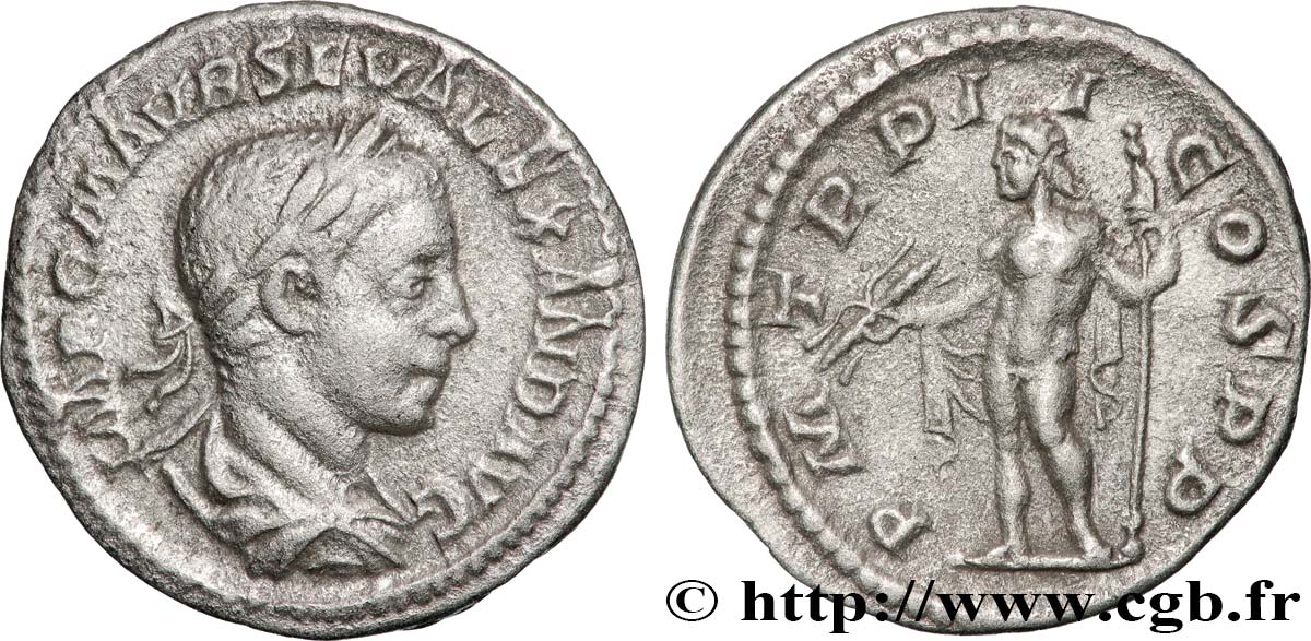 SEVERUS ALEXANDER Denier AU