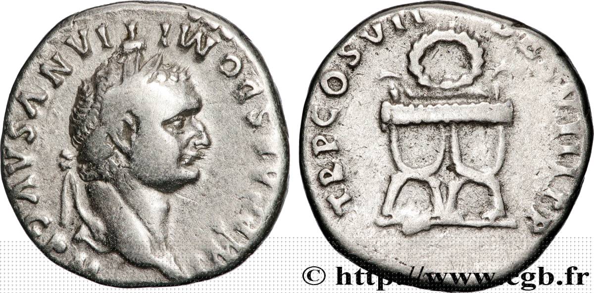 DOMITIANUS Denier AU/XF