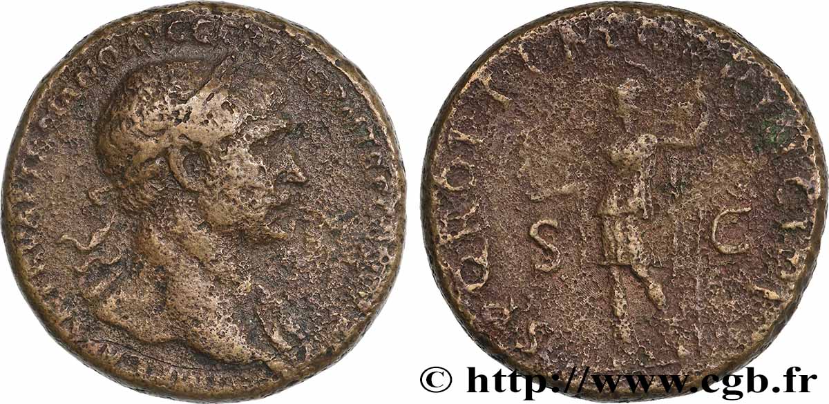 TRAIANUS Sesterce fSS