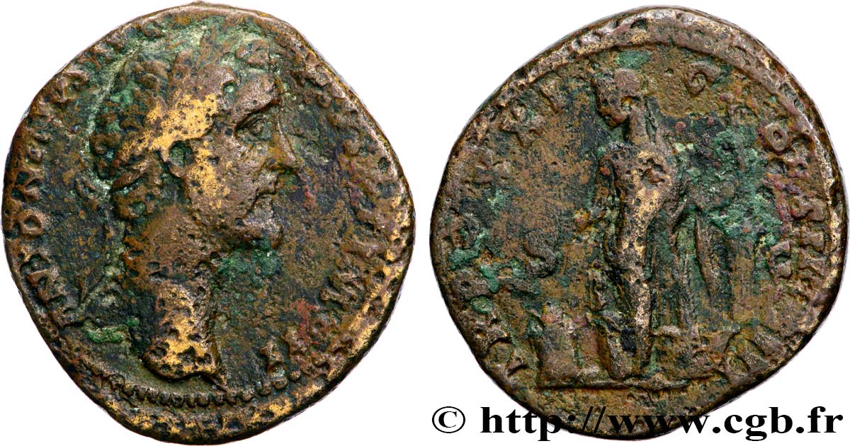 ANTONINUS PIUS Sesterce VF