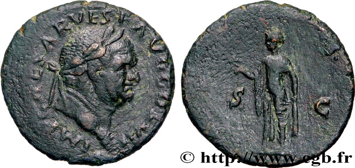 VESPASIANUS As XF