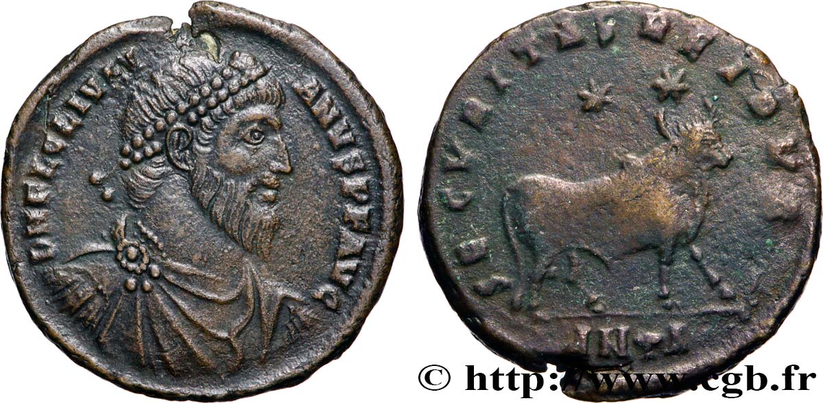 JULIAN II THE PHILOSOPHER Double maiorina AU