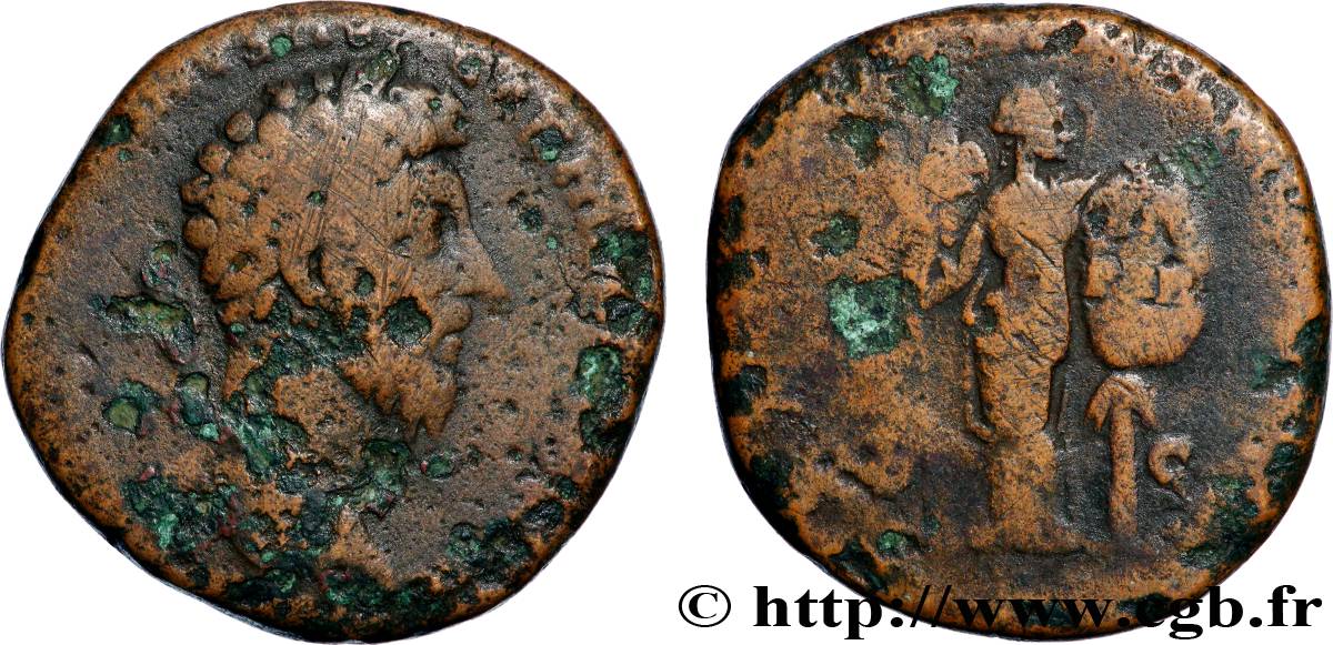 MARCUS AURELIUS Sesterce VF
