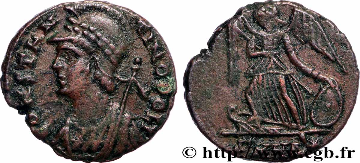 CONSTANTINOPEL Centenionalis ou nummus fVZ