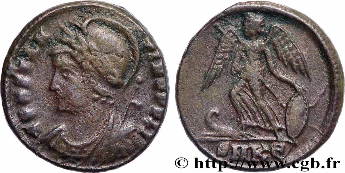 CONSTANTINOPOLIS Centenionalis ou nummus XF