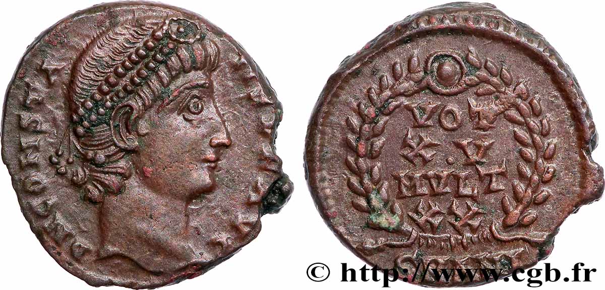 CONSTANS Centenionalis ou nummus fST