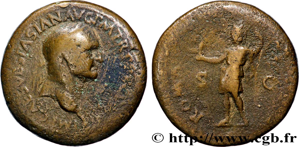 VESPASIANO Sesterce BC