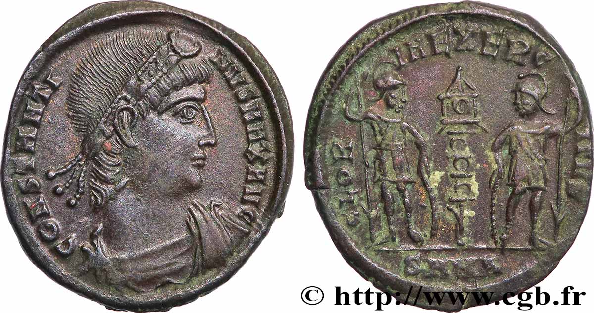 CONSTANTINO I EL MAGNO Centenionalis ou nummus EBC
