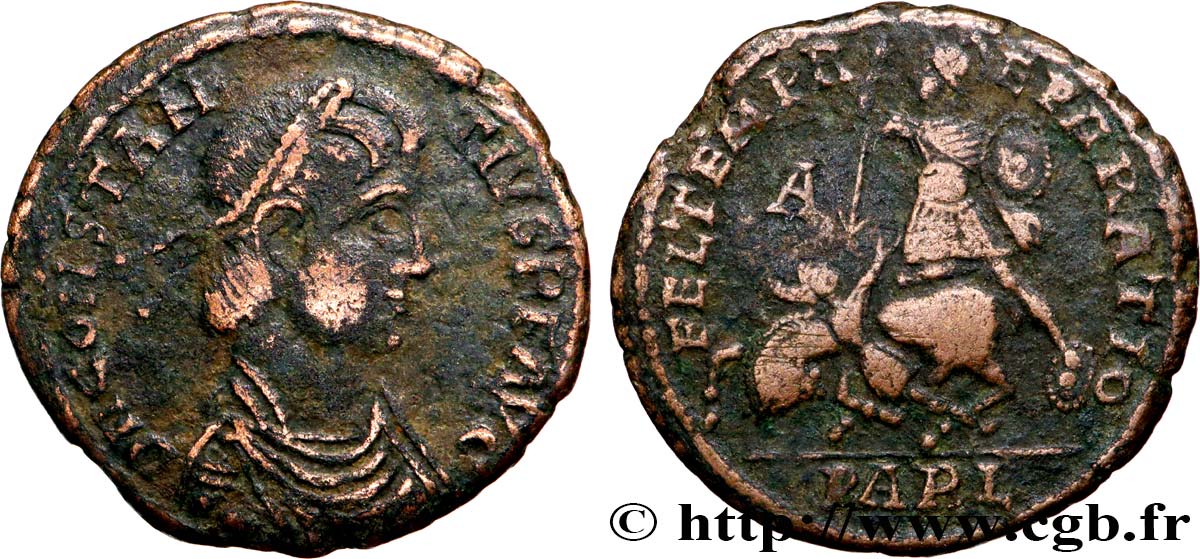 CONSTANCE II Maiorina, (MB, Æ 2) TB+