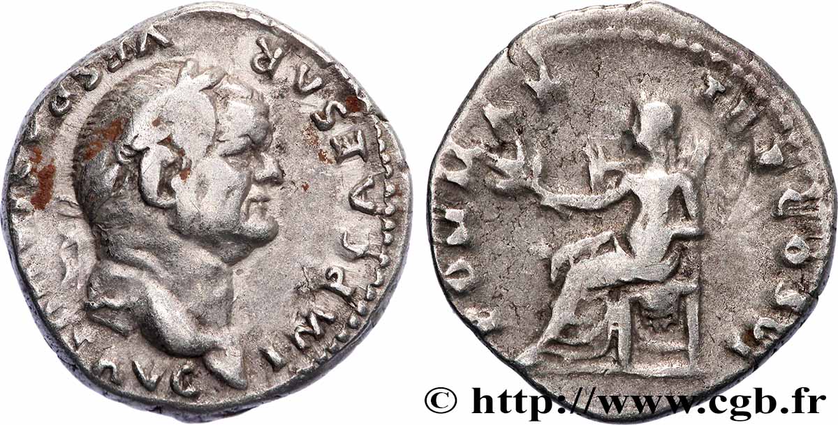 VESPASIANO Denier MBC+/MBC