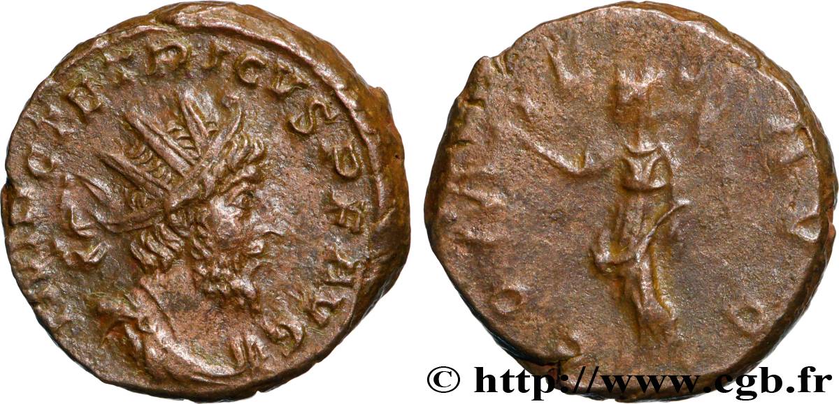 TETRICUS I Antoninien AU/XF