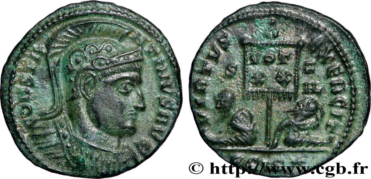 CONSTANTINE I THE GREAT Centenionalis ou nummus AU