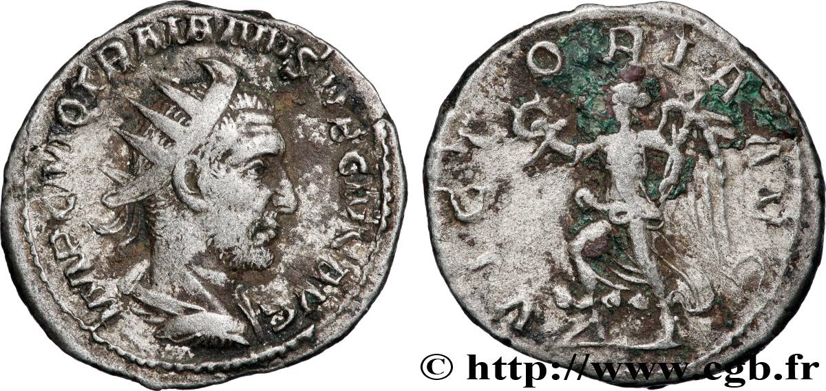 TRAJAN DECIUS Antoninien XF