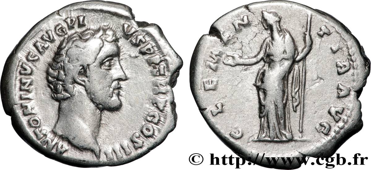 ANTONINO PIO Denier MBC