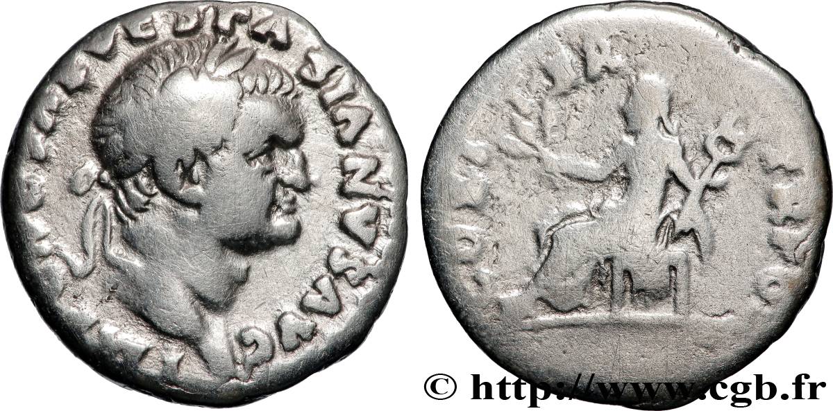 VESPASIANUS Denier SS/fSS