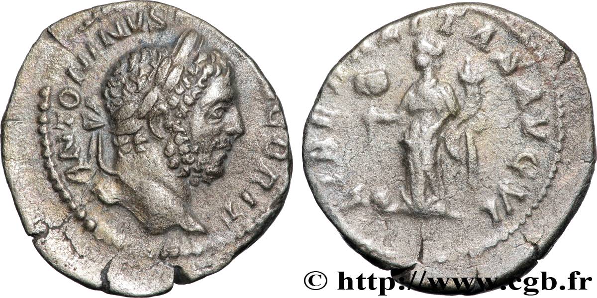 CARACALLA Denier AU/XF