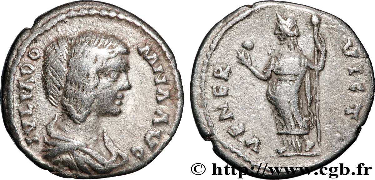 JULIA DOMNA Denier XF/AU