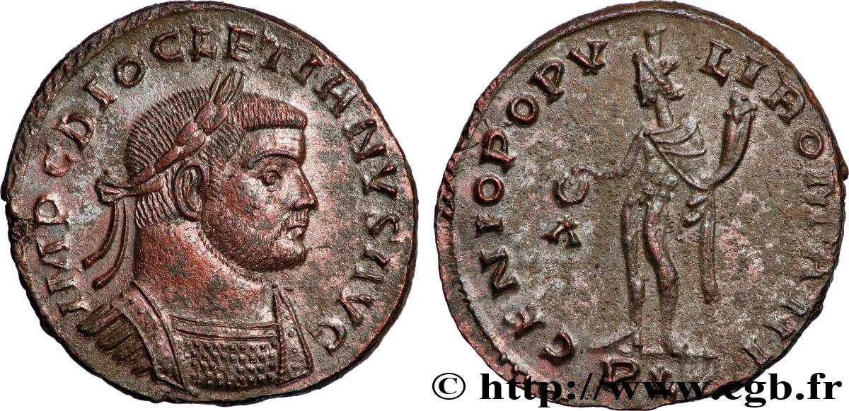 DIOCLÉTIEN Follis ou nummus SUP/TTB+