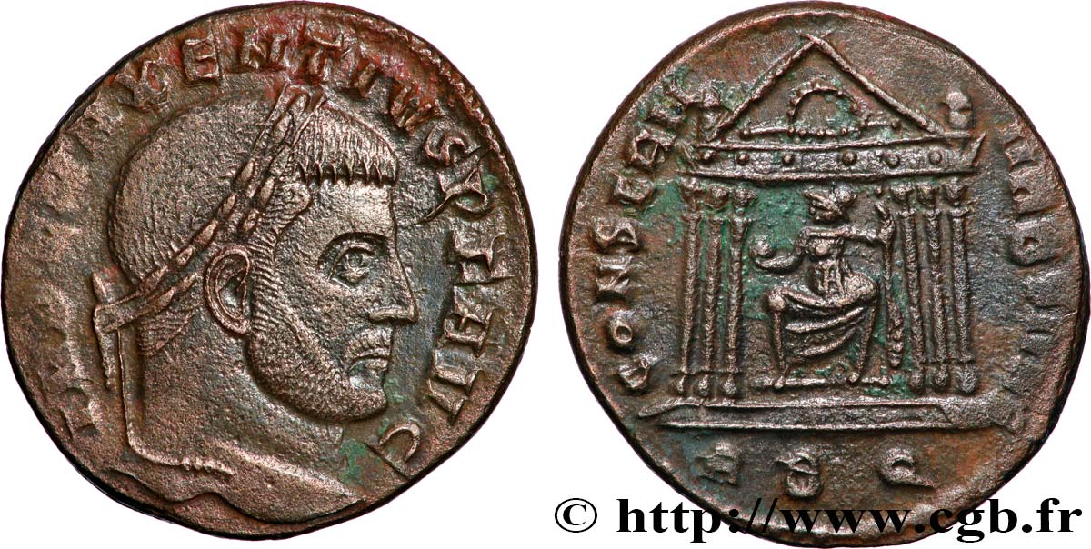MAXENTIUS Follis ou nummus AU