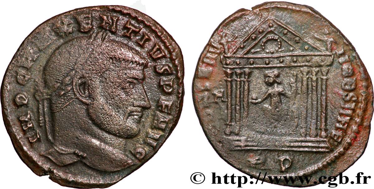 MAXENCE Follis ou nummus TTB/TTB+