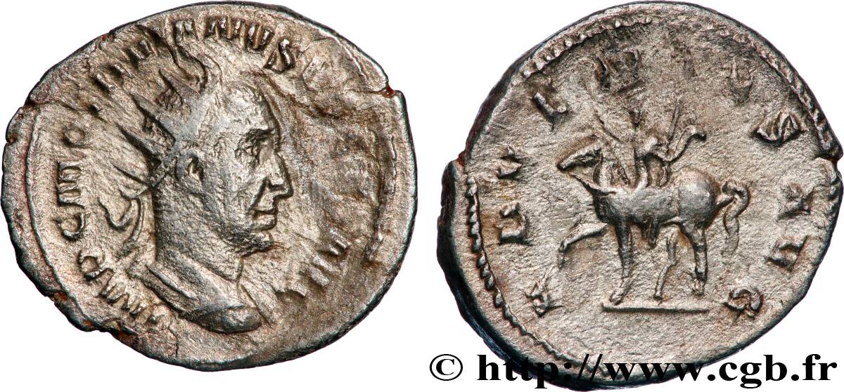 TRAJAN DÈCE Antoninien TTB+