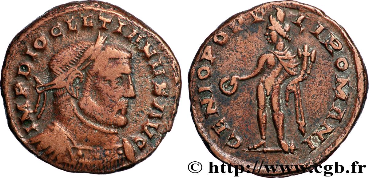 DIOCLETIANUS Follis ou nummus SS