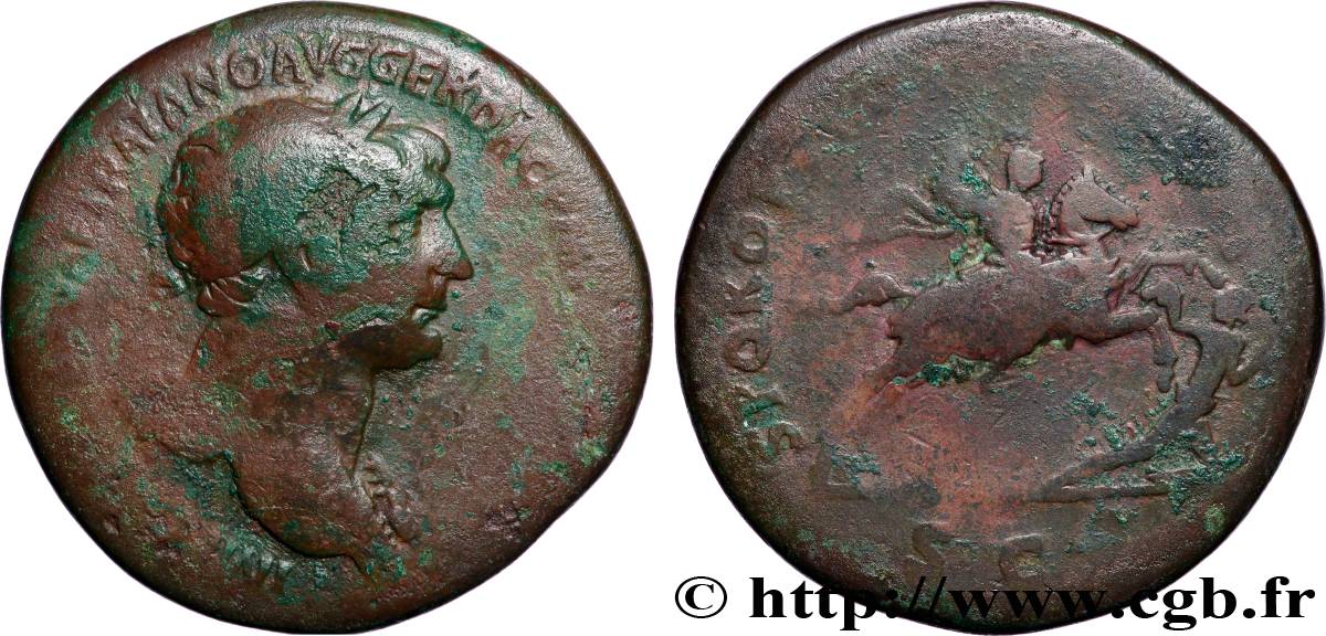 TRAJAN Sesterce TB+/TB