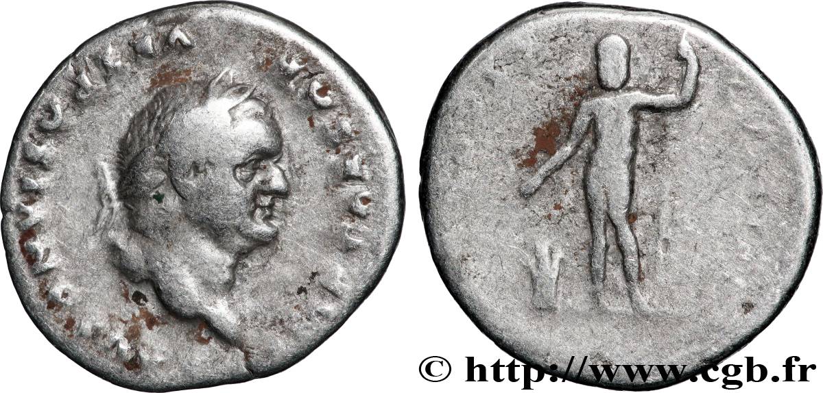 VESPASIANUS Denier VF/VF