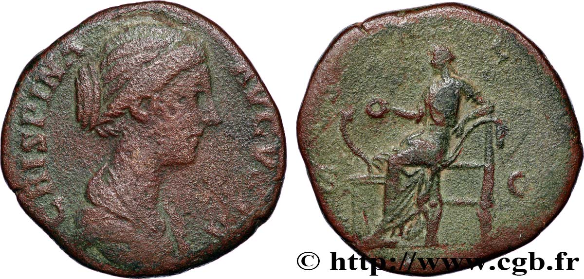 CRISPINA Sesterce VF