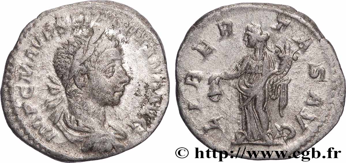 ALEXANDRE SÉVÈRE Denier TTB/TTB+