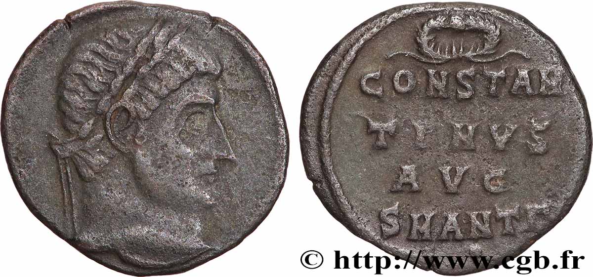 CONSTANTIN Ier LE GRAND demi-centenionalis ou demi-nummus TTB