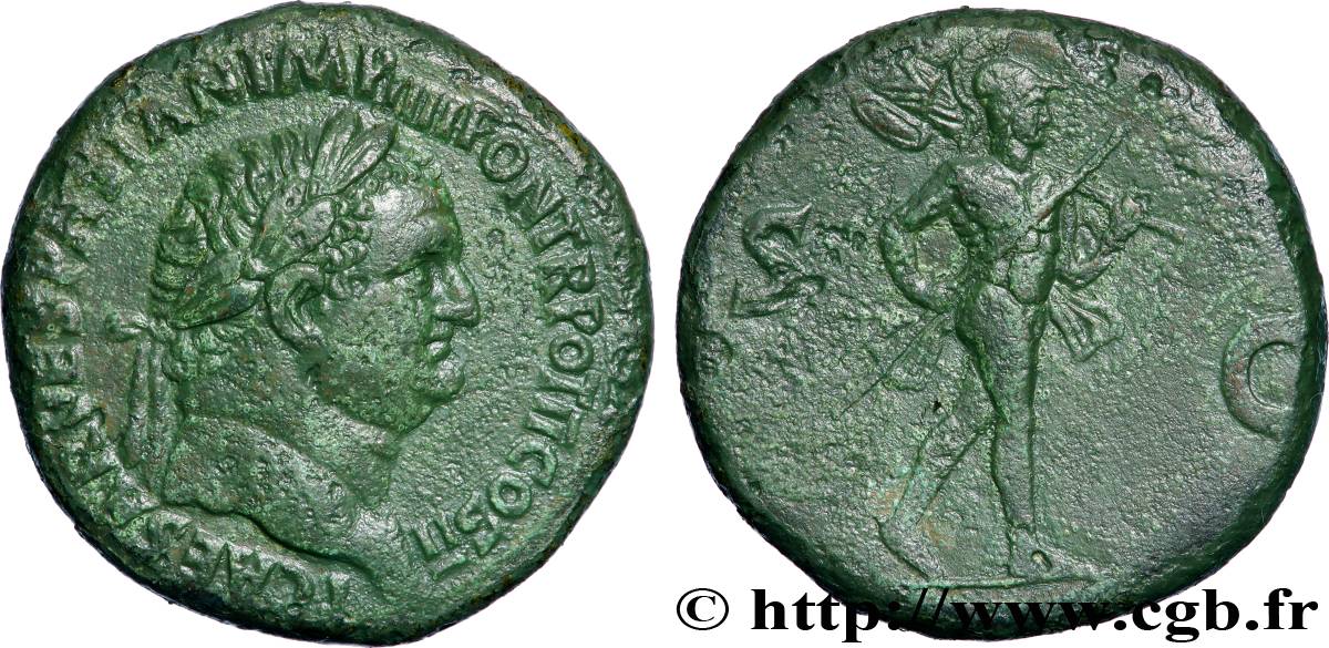 TITUS Sesterce AU/XF