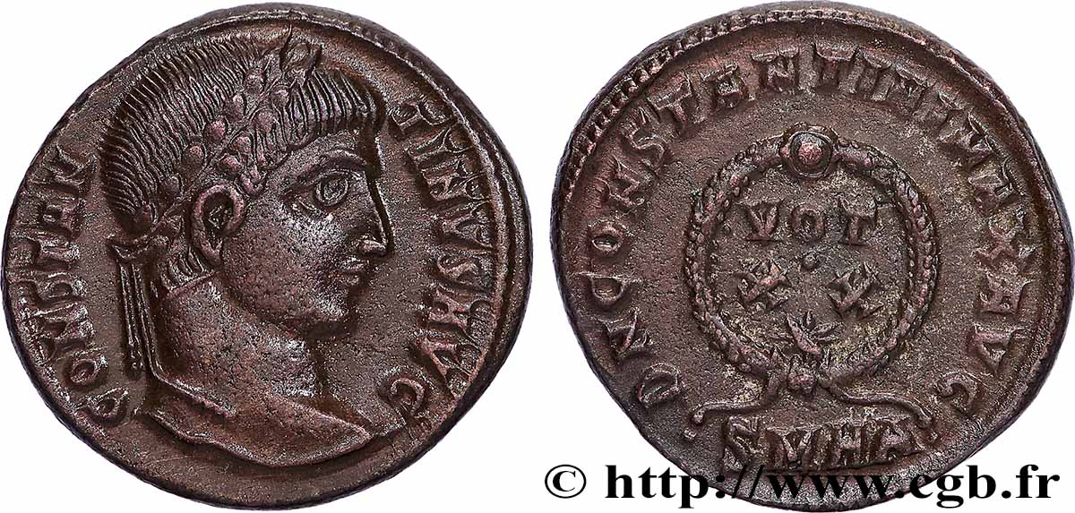 CONSTANTINE I THE GREAT Centenionalis ou nummus AU