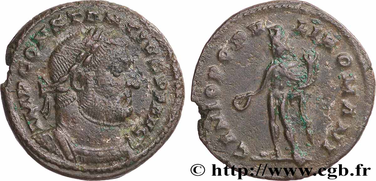 CONSTANCIO I Follis ou nummus MBC