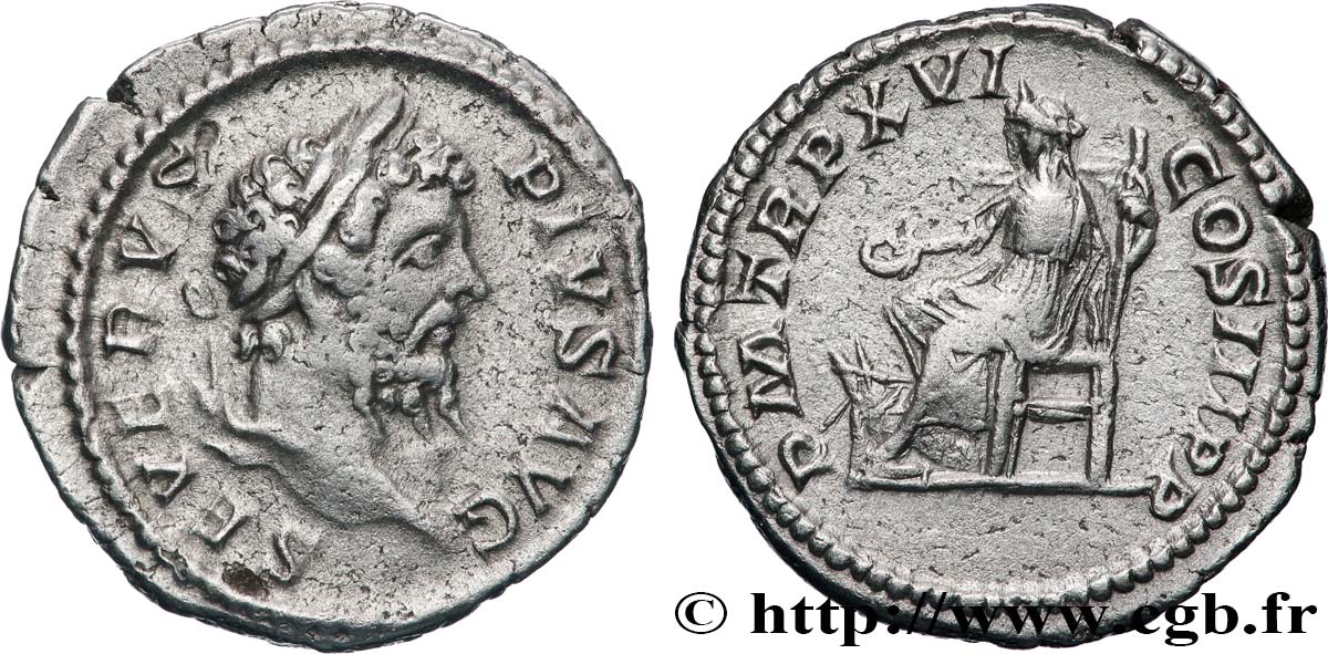 SEPTIMIUS SEVERUS Denier AU
