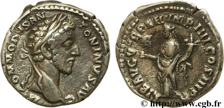 COMMODUS Denier XF