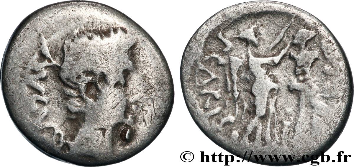 AUGUSTUS Quinaire VF