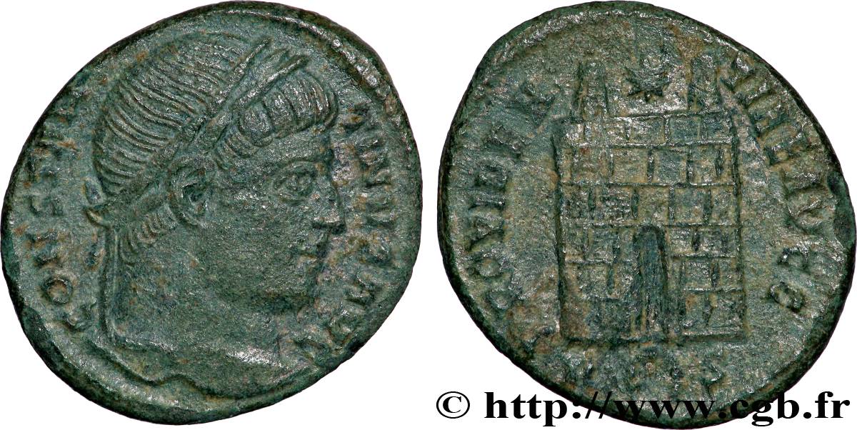 CONSTANTIN Ier LE GRAND Centenionalis ou nummus TTB+/TTB