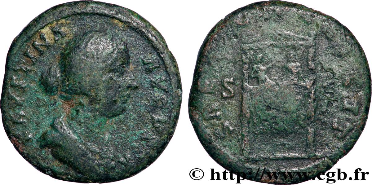 FAUSTINA MINOR As VF