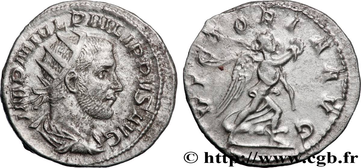 PHILIPPE Ier L ARABE Antoninien TTB+/TTB