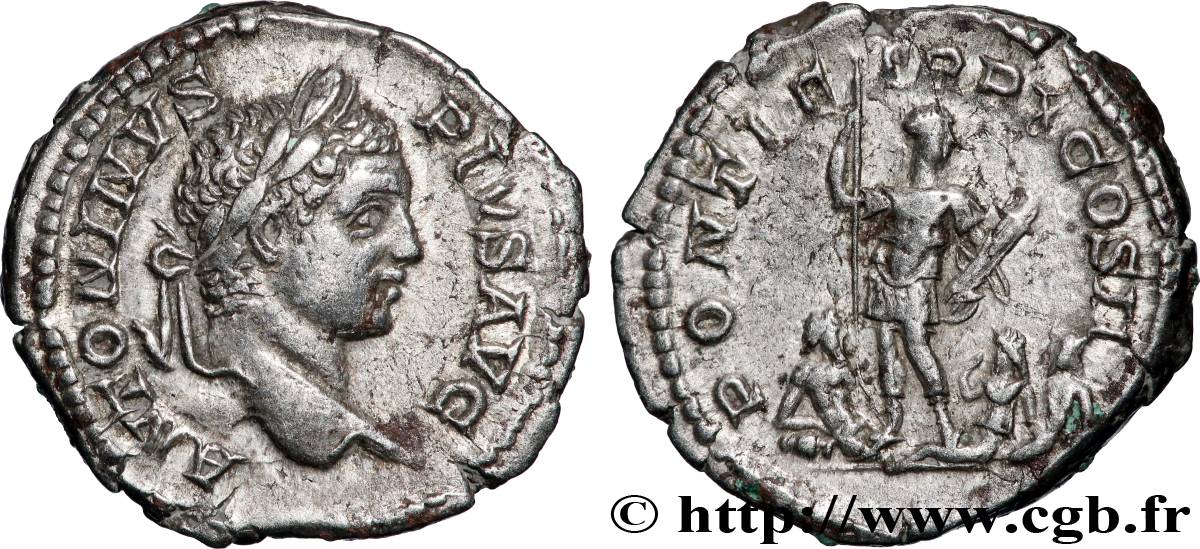 CARACALLA Denier AU