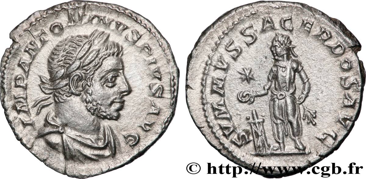 ELAGABALUS Denier fST