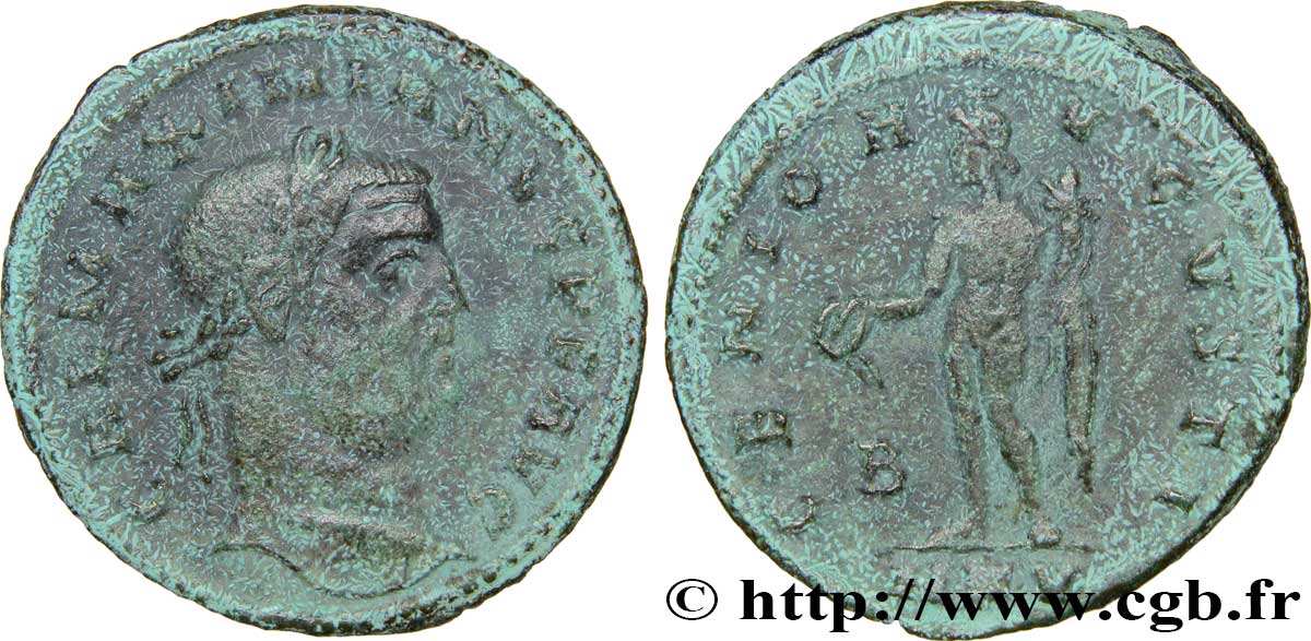 GALÈRE Follis ou nummus TTB