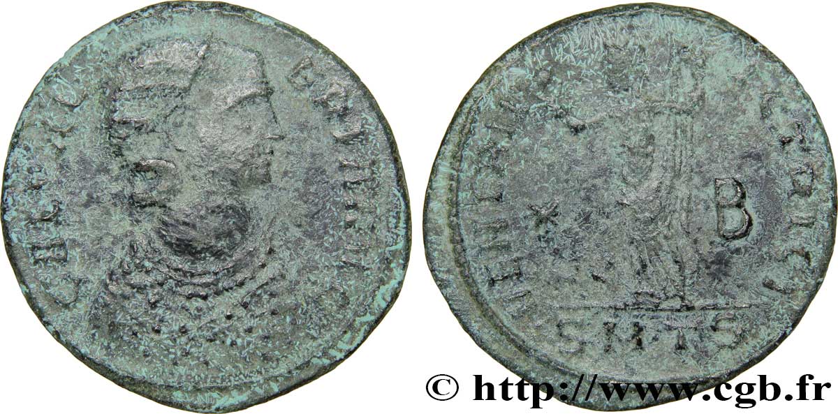 GALERIA VALERIA Follis ou nummus TB+