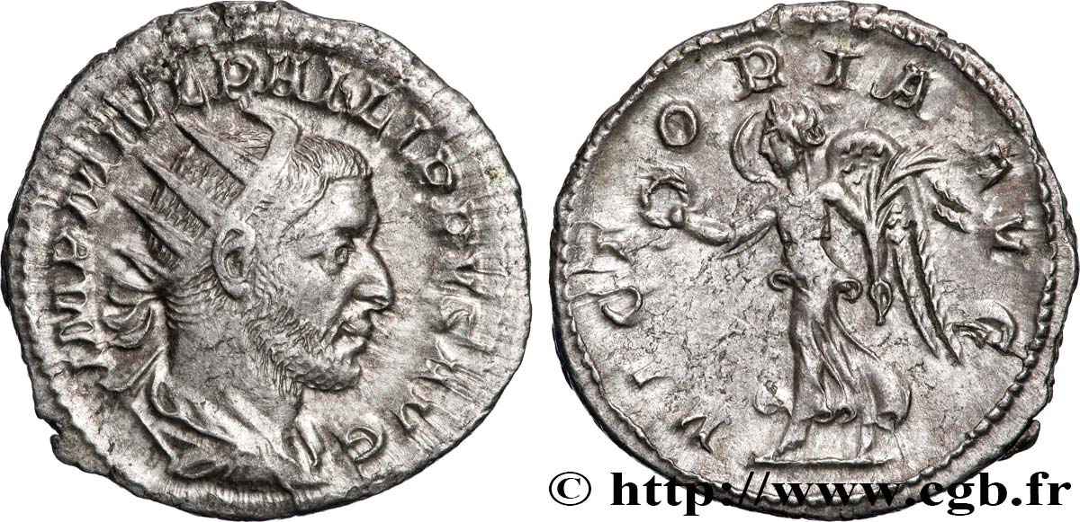 PHILIPPE Ier L ARABE Antoninien TTB+/SUP