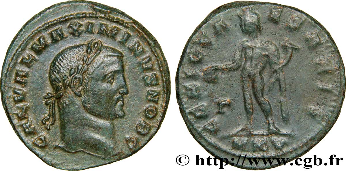 MAXIMIN II DAIA Follis ou nummus SPL/TTB
