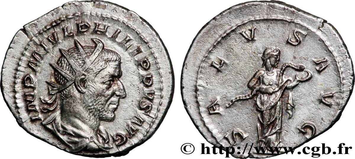 PHILIPPUS I. ARABS Antoninien VZ