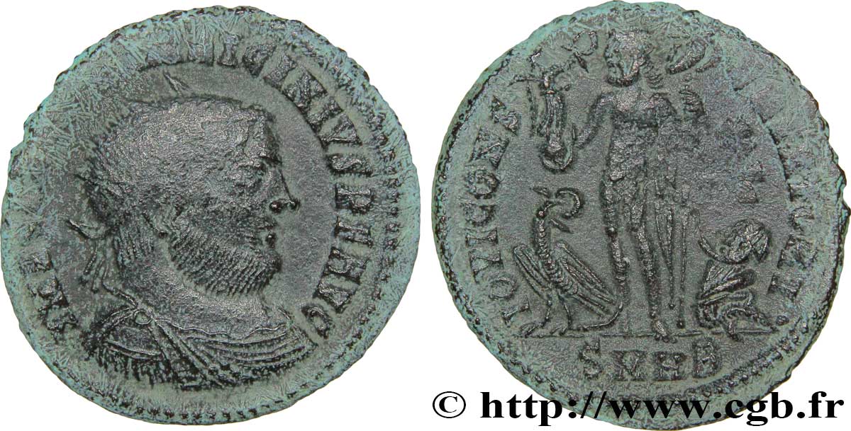 LICINIUS Ier Follis ou nummus TTB
