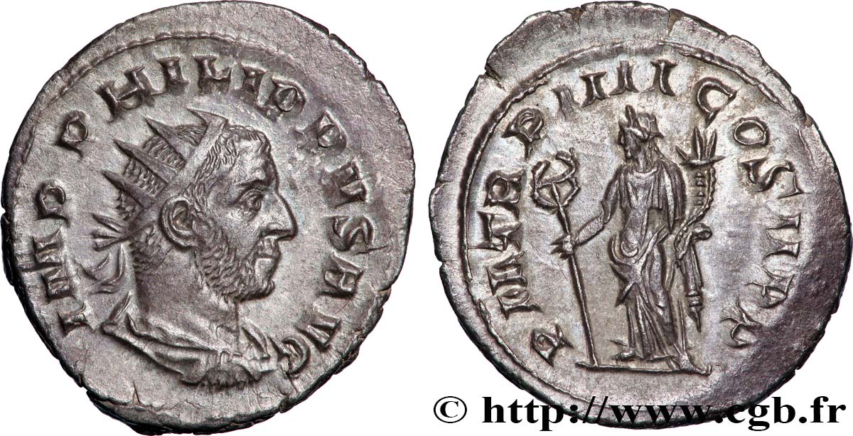 PHILIPPE Ier L ARABE Antoninien SUP